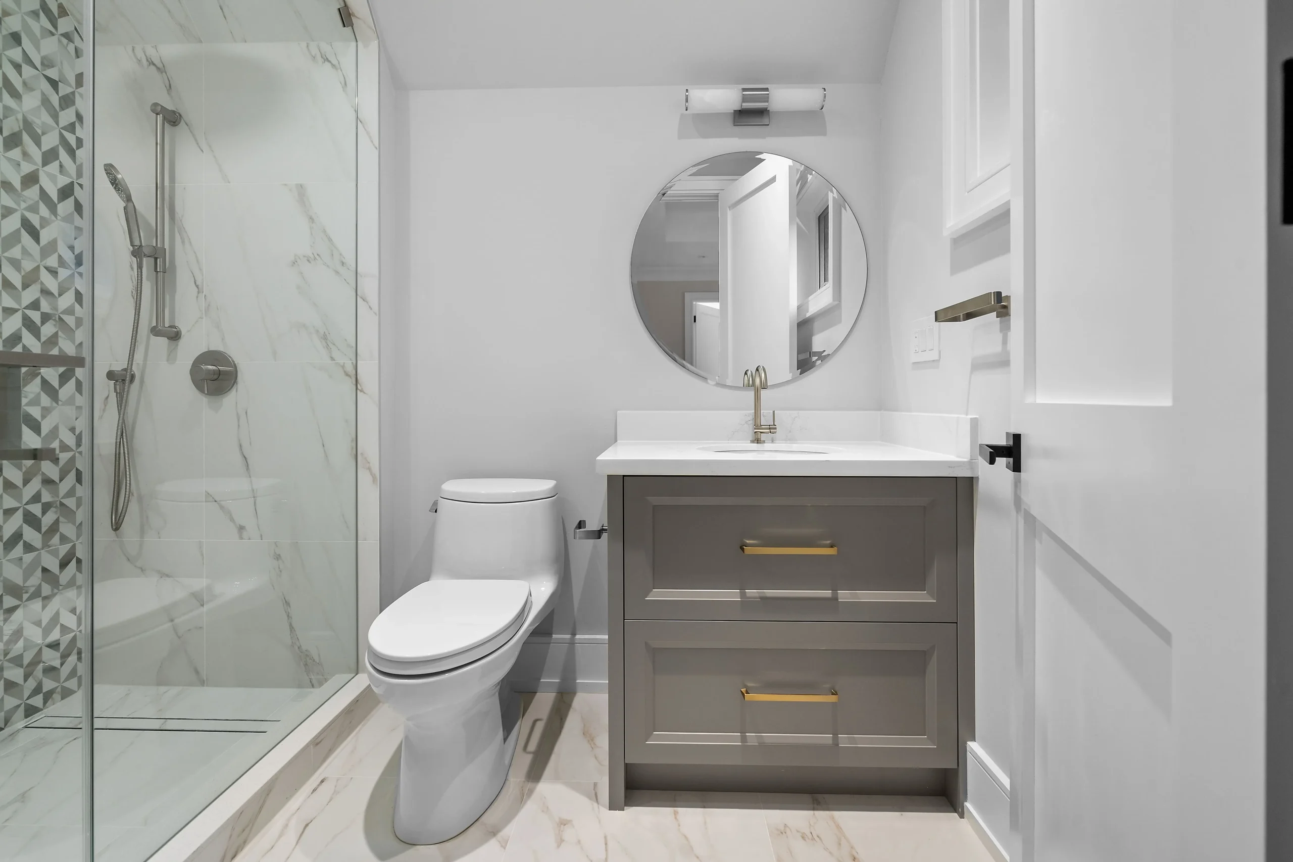 Lancelot — Grey Shaker Bathroom
