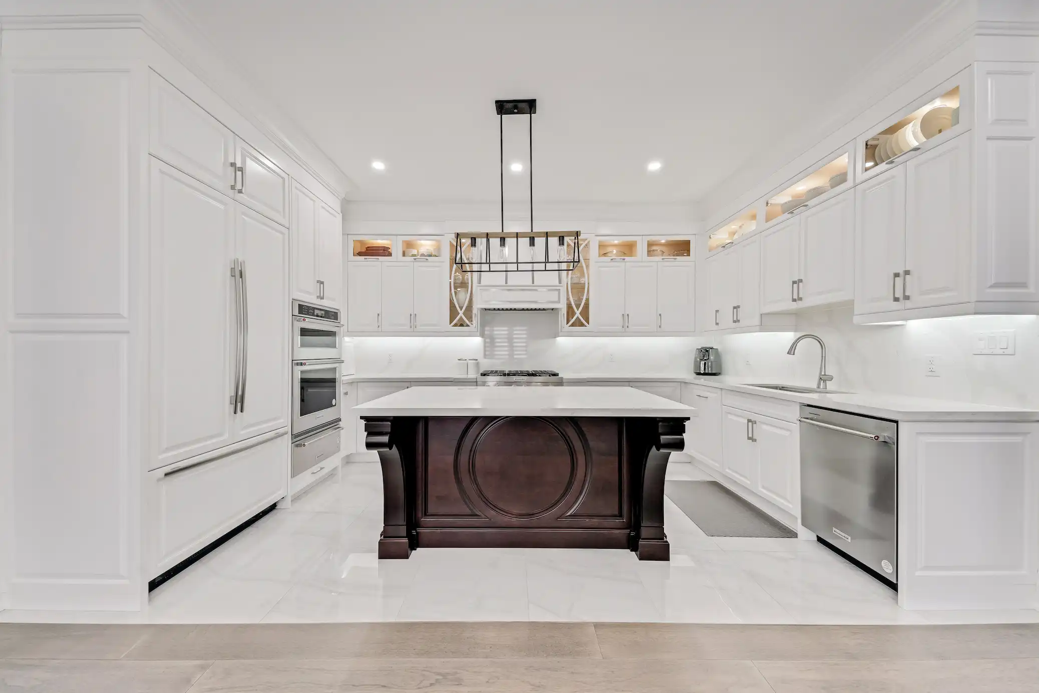 Westway — Transitional White Kitchen